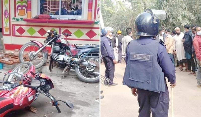 বরগুনায় পৌর নির্বাচনকে কেন্দ্র করে আ.লীগ ও বিদ্রোহী প্রার্থীর মধ্যে সংঘর্ষ, আহত অর্ধশতাধিক