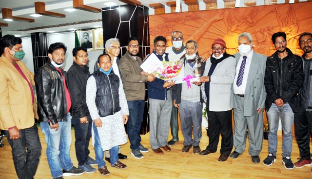 বরিশাল প্রেসক্লাবের নবনির্বাচিত