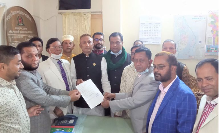 চরফ্যাসনে মেয়র পদে ,priyo barishal