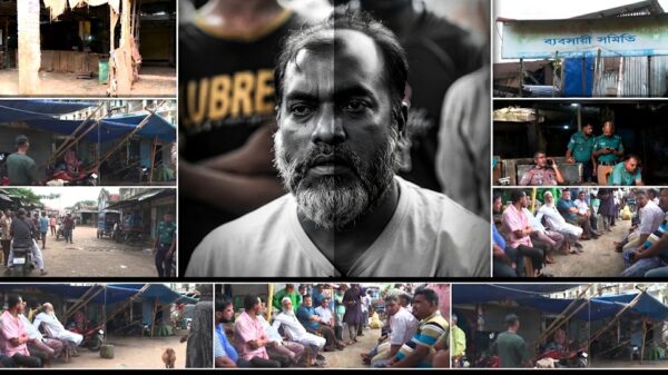 বরিশালে সিটি পাইকারি কাঁচাবাজারে ধর্মঘট চলছে